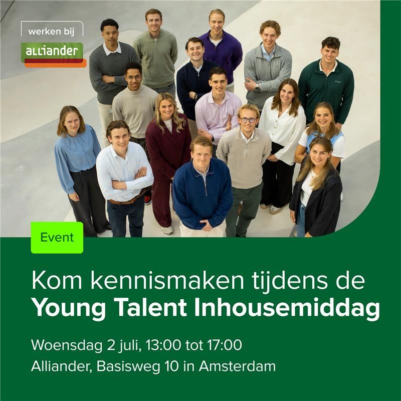 YOUNG TALENT Inhousemiddag Alliander