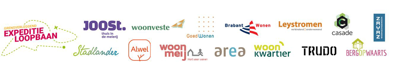 logo's deelnemende organisaties expeditie loopbaan