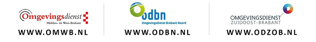 werken bij Omgevingsdeinst Brabant Noord en Zuidoost Brabant logo's