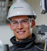 Nils Plantinga, projectleider bij Equans